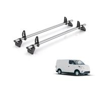 Rhino Roof Rack for Maxus e-Deliver 3 (2021+) 2x Steel Roof Bars [Only fits SWB (L1) Wheelbase] - Kammbar Fleet - XD2FL