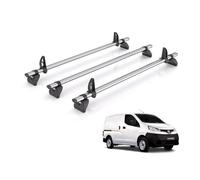 Rhino Roof Rack for Nissan NV200 2009-2021 [Nissan NV200 (2009-2021)] 3 Roof Bars + Loadstops - KB3FL/KLS2