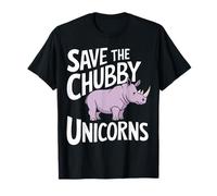 Rhino Save The Chubby Unicorns T-Shirt