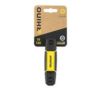 Rhino Set of 8 Star Keys, 8 Torx Keys Without Blocking, Diameter T9 to T40, Made from Steel (Chrome Vanadium), High Quality