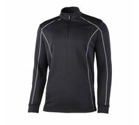 RHINO Seville 1/4 Zip Mid Layer Relaxed Fit Sports Wear Breathable Wicking Top