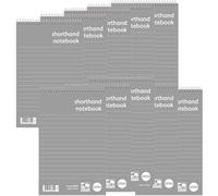RHINO 200 x 127 Shorthand Notebook 260 Pages 8mm Lined