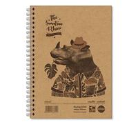 RHINO SRTWA5-8-P writing notebook A5 160 sheets Light brown
