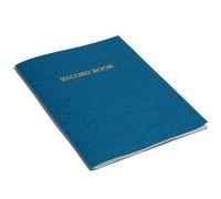 Rhino Stationery A4 Teacher Record Book | 80 Pages | Teachers Record Template Ruling | Blue Cover | Educational Standard Smooth White Paper