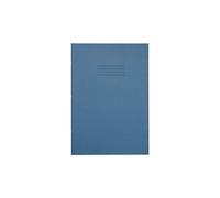 Rhino A4 Exercise Books, 80 Page / 5mm Squared Paper Notebook, 10 Pack, Office & School Stationery Supplies, Light Blue