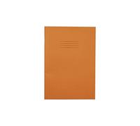 Rhino Stationery Exercise Book | A4 | 80 Page | 5mm Squared Exercise Book | Orange | Learning Resources | School Books | Pack of 1