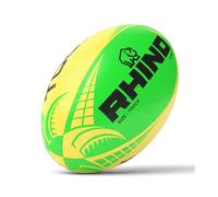 Rhino Touch Rugby Ball Fluo Yellow/Fluo Green Touch