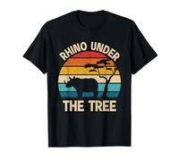 Rhino Under The Tree T-Shirt