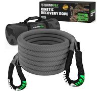 Rhino USA Kinetic Energy Recovery Tow Rope (1" x 30') Heavy Duty Offroad Snatch Strap for UTV, ATV, Truck, Car, Tractor - Ultimate Elastic Straps Towing Gear - Guaranteed for Life!