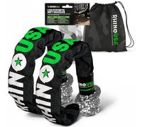 Rhino USA Synthetic Soft Shackle Rope (2-Pack) - 1 cm x 56 cm (14.243 kg Min Break Strength) Offroad Soft Shackle Recovery Kit for Truck, UTV, ATV - Compatible With Jeep, Toyota, Ford & More!
