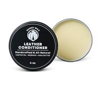 Rhino Wax - Leather Conditioner 4 oz - Trusted Leather Conditioner for Furniture, Shoes, Purses, Boots, Accessories and More - Hydrates, Rejuvenates and Protects - Natural Ingredients - USA Made