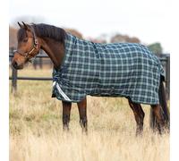 Rhino Wug Vari-Layer 100g Turnout Rug - Hunter Check/Navy/Green