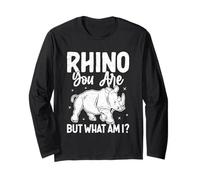 Rhino You are But What Am I Long Sleeve T-Shirt