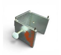 Rhinobuild Dori Block - 50.8mm Profiles Silver Zinc Plating