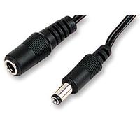 rhinocables - 2.5mm DC Power Plug Extension Cable | Universal Compatibility for CCTV, Cameras & LED Lighting | Flexible Length Options, Reliable Connectivity, 3m