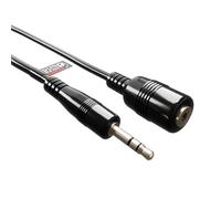 rhinocables® 2.5mm Mini Jack Extension Lead Stereo M/F Audio AUX Cable Extend Headphones 2m, 3m, 5m lengths (2m)