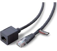 rhinocables CAT 5 Ethernet RJ45 Extension Cable CAT5e LAN Gigabit Network Internet Extender Male to Female Patch Cord Connector (Pack of 1, 3m)