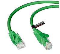 rhinocables CAT 5e High-Speed Ethernet Cable - Reliable LAN Network RJ45 Cable for Fast Internet & Data Transfer | Durable WiFi Broadband Cable for Gaming & Streaming, (1m, Green, Pack of 1)