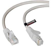 rhinocables CAT 5e High-Speed Ethernet Cable - Reliable LAN Network RJ45 Cable for Fast Internet & Data Transfer | Durable WiFi Broadband Cable for Gaming & Streaming, (10m, Grey, Pack of 25)