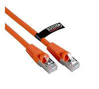 rhinocables CAT 6a Ethernet Cable | 10Gbps S/FT High-Speed & Large Bandwidth Data Transfer | Reliable LAN Network RJ45 Cable | Wi-Fi Broadband Cable for Seamless Gaming & Streaming (15m, Orange)