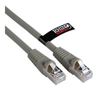 rhinocables CAT 6a Ethernet Cable | 10Gbps S/FT High-Speed & Large Bandwidth Data Transfer | Reliable LAN Network RJ45 Cable | Wi-Fi Broadband Cable for Seamless Gaming & Streaming (7m, Grey)