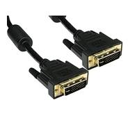 rhinocables DVI Cable DVI-I Male Dual Link Cable 28 +1 Digital & Analog 29 Pin Video Monitor Display Lead (2m)
