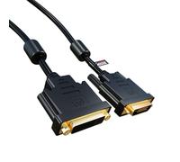 rhinocables DVI-D Dual Link Extension Cable - Male to Female -24+1 Pin DVI Digital Video for Computer Monitors, TV, Gaming, Projector Extenders 5m