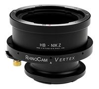 RhinoCam Vertex Rotating Stitching Adapter, Compatible with Hasselblad V-Mount SLR Lens to Nikon Z-Mount Mirrorless Cameras