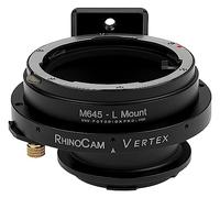 RhinoCam Vertex Rotating Stitching Adapter, Compatible with Mamiya 645 (M645) Mount Lens to Leica L-Mount Alliance Mirrorless Cameras