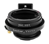 RhinoCam Vertex Rotating Stitching Adapter, Compatible with Mamiya 645 (M645) Mount SLR Lens to Canon RF Mount Mirrorless Cameras