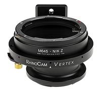 RhinoCam Vertex Rotating Stitching Adapter, Compatible with Mamiya 645 (M645) Mount SLR Lens to Nikon Z-Mount Mirrorless Cameras