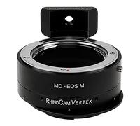 RhinoCam Vertex Rotating Stitching Adapter Compatible with Minolta Rokkor (SR/MD/MC) SLR Lens to Canon EOS M (EF-M) Mount Mirrorless Cameras