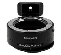 RhinoCam Vertex Rotating Stitching Adapter, Compatible with Minolta Rokkor (SR/MD/MC) SLR Lens to Fuji X-Series Mirrorless Cameras