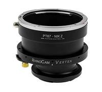 RhinoCam Vertex Rotating Stitching Adapter, Compatible with Pentax 6x7 (P67) Mount SLR Lens to Nikon Z-Mount Mirrorless Cameras