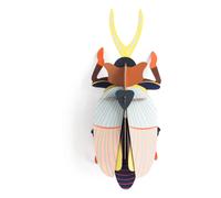 Rhinoceros Beetle Wall Decoration Multicoloured one size