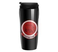 Rhinoceros Sign Coffee Cup Travel Mug with Leakproof Lid Double Wall Tumbler Water Bottle 350ml