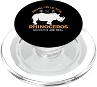 Rhinoceros Unicorns Are Real Funny Animal Gifts PopSockets PopGrip for MagSafe