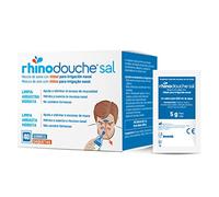 Rhinodouche® 40 x 5g sachets containing a mixture of salts with xylitol to carry out nasal irrigation with the Rhinodouche® device (device not included)