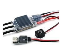 RhinoESC AM32 VE80A Crawler ESC 2-8S BEC 5.2-8.2V Brushless ESC for 1/8 1/10 Scale Crawler Car Axial SCX10 Traxxas TRX-4 TRX-6 (VE80A)