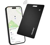 Smartcard by Rhinokey® - Wallet Tracker Card Rechargeable 1.8mm Thin Apple Find My App Airtag Waterproof Item Finder for Luggage, Tags, Passport Bluetooth