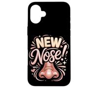 Rhinoplasty Celebration New Nose Funny Surgery Case for iPhone 16 Plus