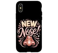 Rhinoplasty Celebration New Nose Funny Surgery Case for iPhone X/XS