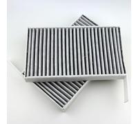 RHINORO Cabin Air Filter Set fits compatible for Tesla Model 3 & Y (2019-2025), Activated Carbon Pollen A/C, Air Conditioner Filter, Set-of-2-Pack