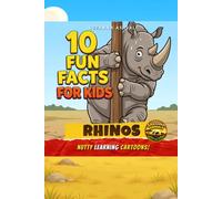 Rhinos: 10 Fun Facts for Kids - Nutty Learning Cartoons! (Laugh While Learning)