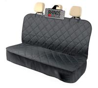 rhinos autostyling COMPATIBLE WITH AUDI Q2 S LINE (2016 ONWARDS) - Heavy Duty Premium Quilted Dog Cat Pet Hammock Rear Seat Cover