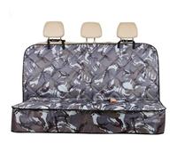 rhinos autostyling COMPATIBLE WITH CITROEN C3 AIRCROSS (2018 ONWARDS) - Grey Camouflage Heavy Duty Premium Quilted Dog Cat Pet Hammock Rear Seat Cover