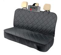rhinos autostyling COMPATIBLE WITH FORD FIESTA MK7 & ST (2012-2017) - Heavy Duty Premium Quilted Dog Cat Pet Hammock Rear Seat Cover