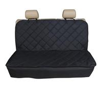 rhinos autostyling FOR Audi Q2 (2016 ON) - Heavy Duty Black Strong Quilted Pet Dog Cat Hammock Rear Seat Cover Protector
