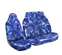 rhinos autostyling FOR VW VOLKSWAGEN TRANSPORTER T2/T3/T4/T5/T6 - Heavy Duty Van Seat Covers Single Drivers And Double Passengers Seat Covers - 2 + 1 - Blue Camouflage Military