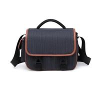 Rhinos Blog Camera Bag Shoulder Bag Black Anti-Theft Multi-Use Crossbody Bag with Tripod Strap for Sony Alpha a6700 Mirrorless Camera